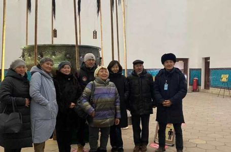 The film crew of the feature film” Akyn ” arrived in Turkestan