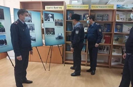 Сотрудники полиции  ознакомились с заповедником-музеем «Азрет Султан»