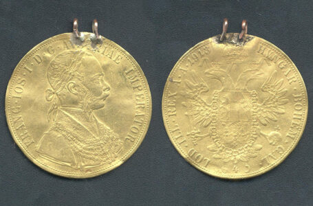 Золотой дукат Австро-Венгрии из фондов музея
