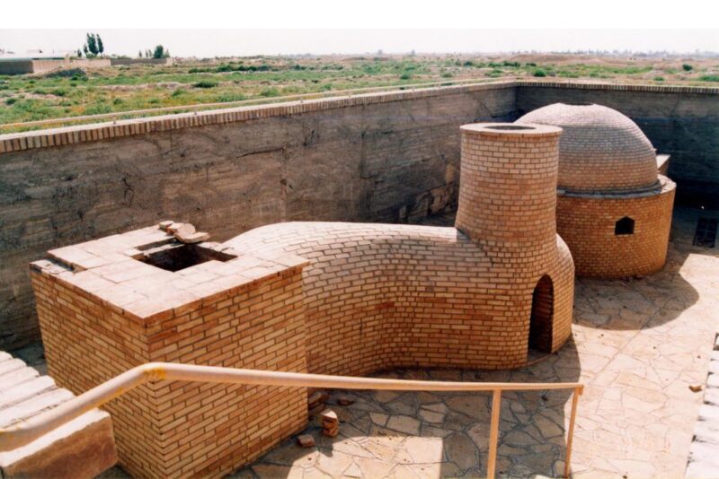 Khilvet of Aulie Kumchik Ata, 12th century (Underground Cell)