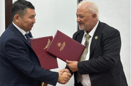 Official Visit of the Leadership of the International Academy to the “Aziret Sultan” National Museum-Reserve