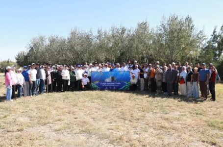 «ТАЗА ҚАЗАҚСТАН»: КОЛЛЕКТИВ МУЗЕЯ-ЗАПОВЕДНИКА ПРОВЕЛ СУББОТНИК