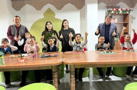 Ерекше балаларға арналған «Қолөнер сыры» атты танымдық сабақ өтті